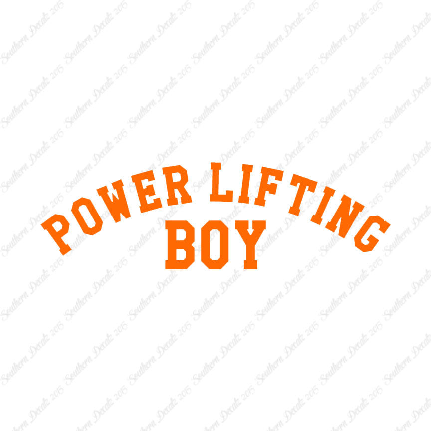 Powerlifting Boy