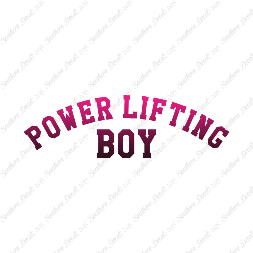 Powerlifting Boy