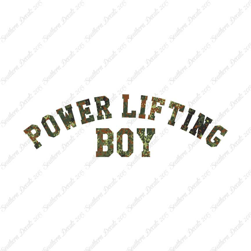 Powerlifting Boy