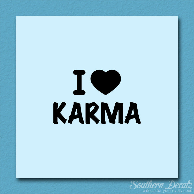 I Love Karma Heart