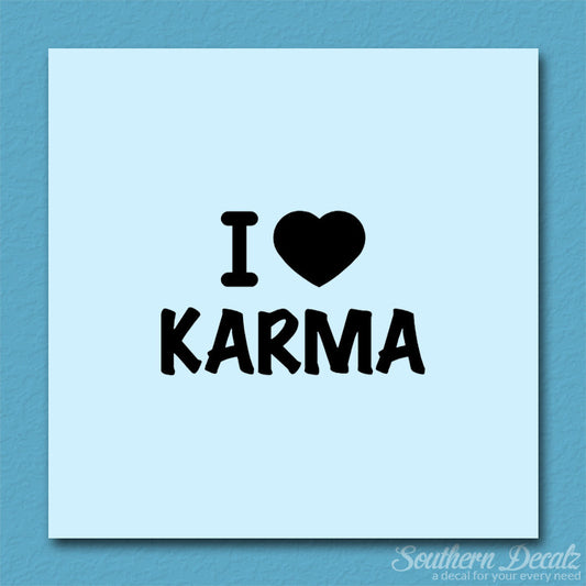 I Love Karma Heart