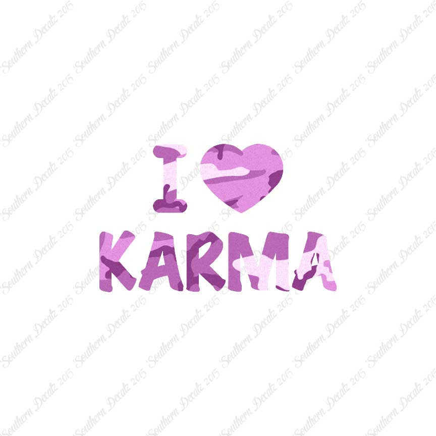I Love Karma Heart