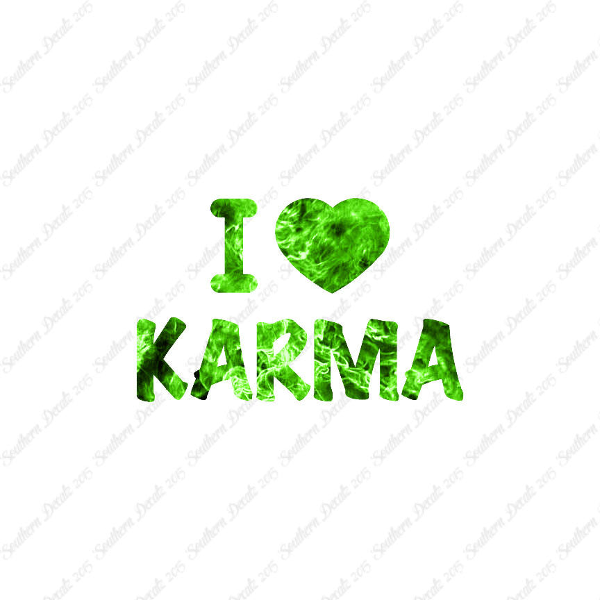 I Love Karma Heart