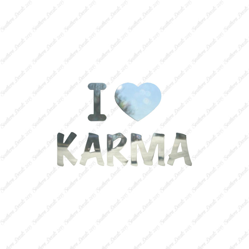 I Love Karma Heart