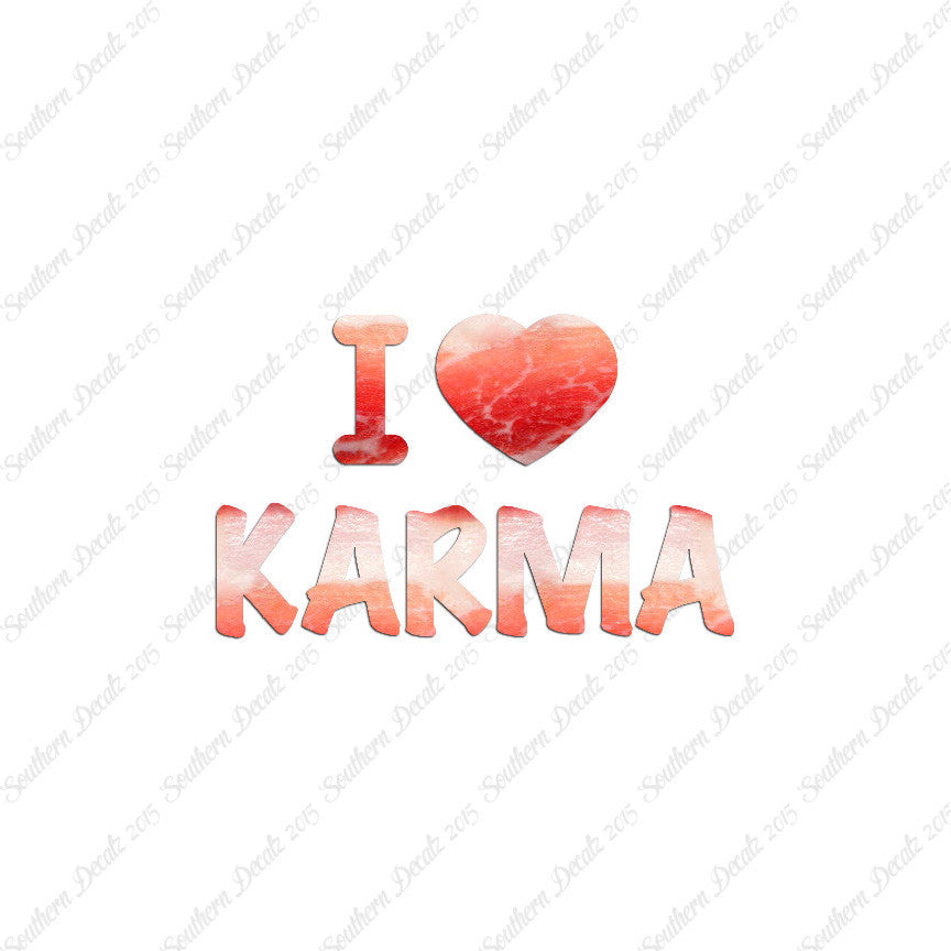 I Love Karma Heart