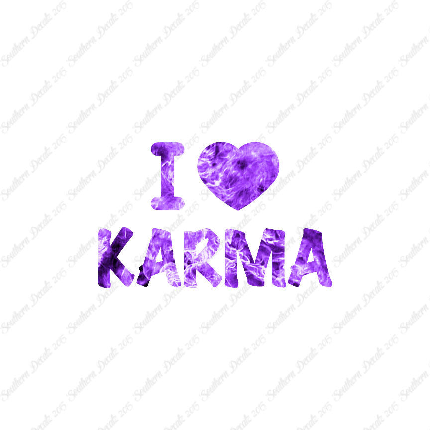 I Love Karma Heart
