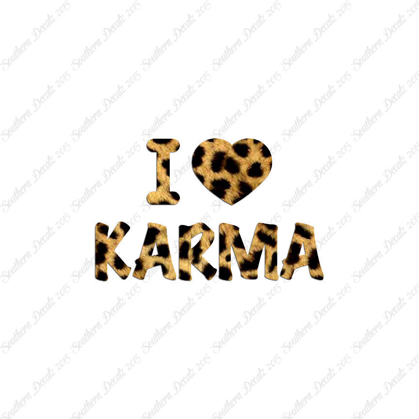 I Love Karma Heart