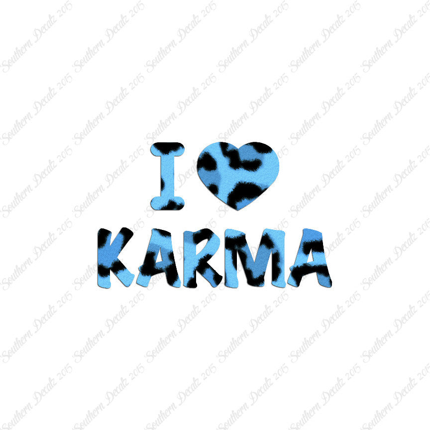I Love Karma Heart