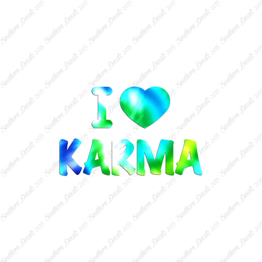 I Love Karma Heart