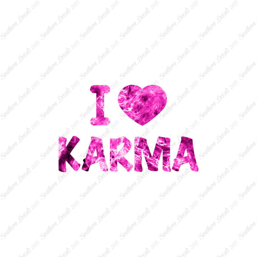 I Love Karma Heart
