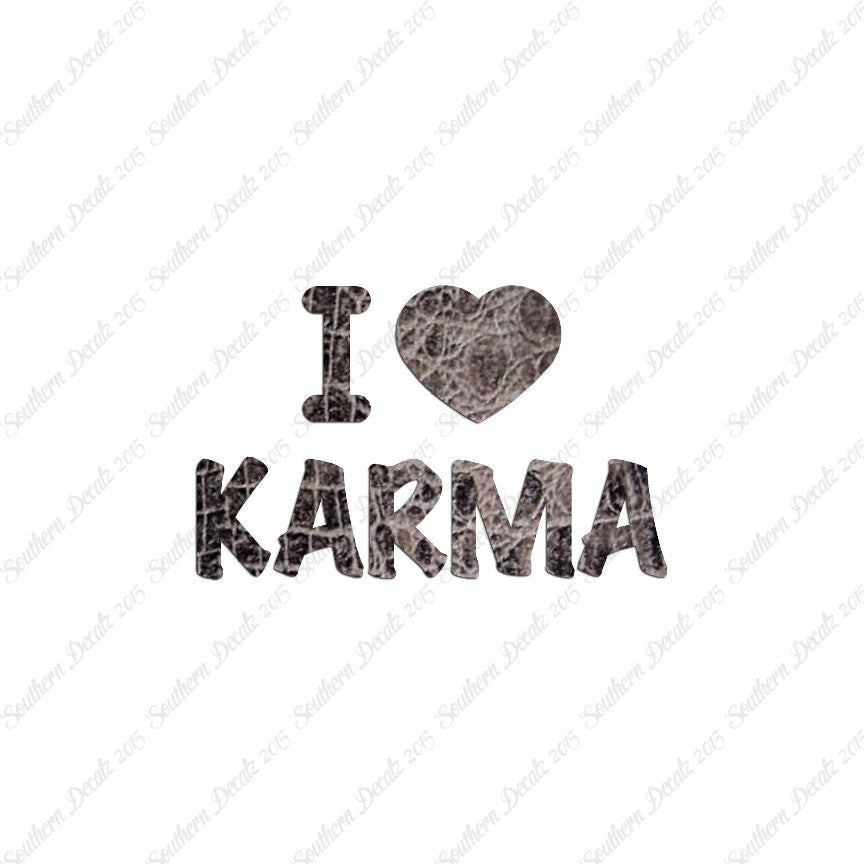 I Love Karma Heart