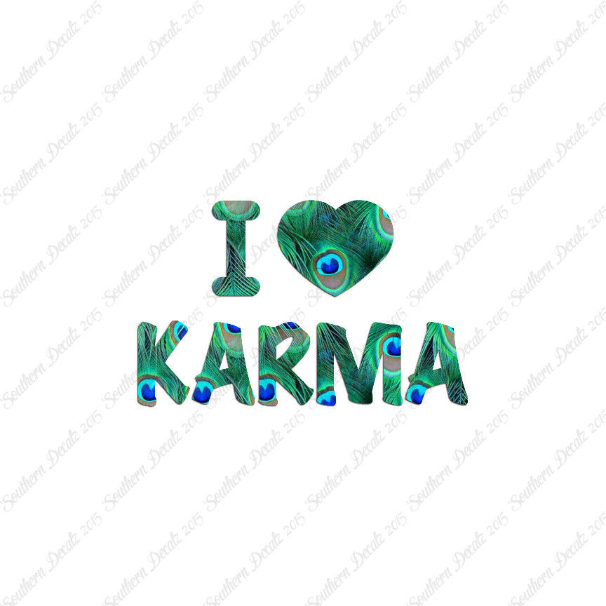 I Love Karma Heart