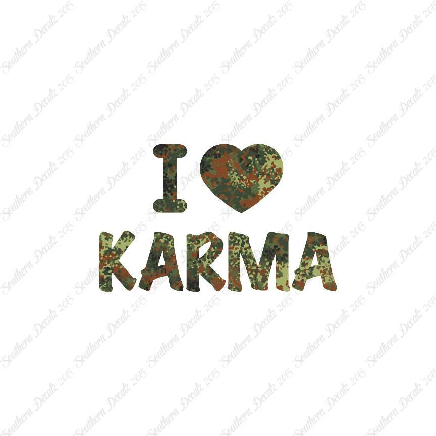 I Love Karma Heart