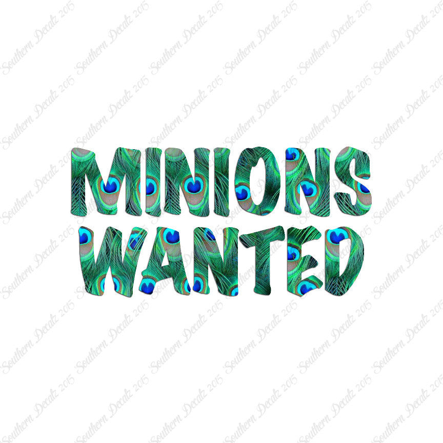 Minions Wanted