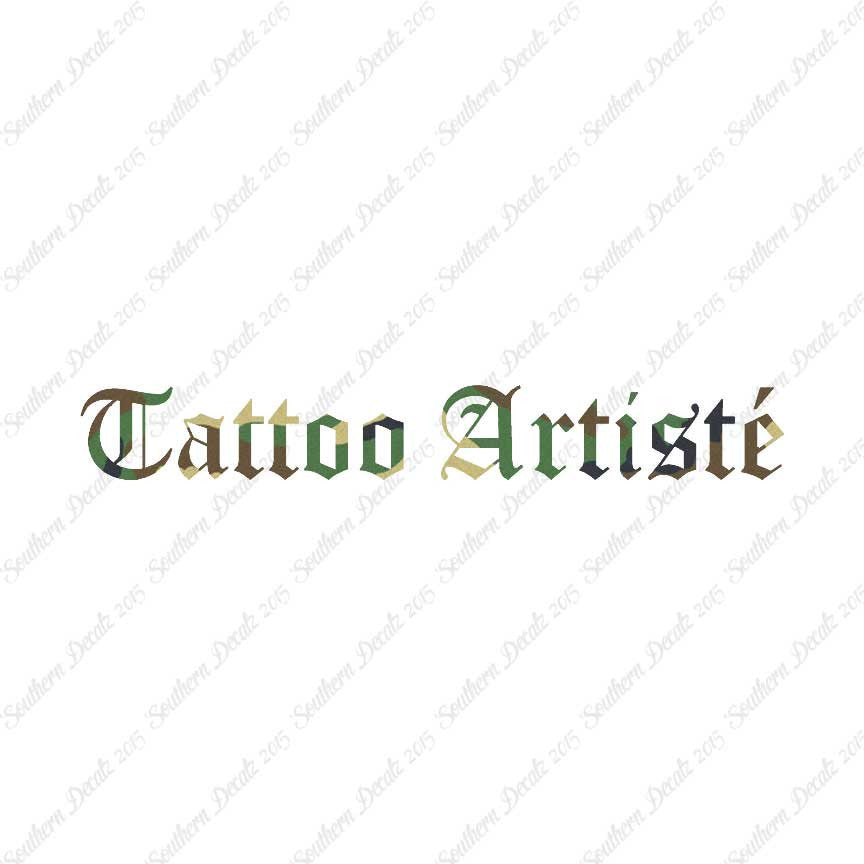 Tattoo Artiste Artist