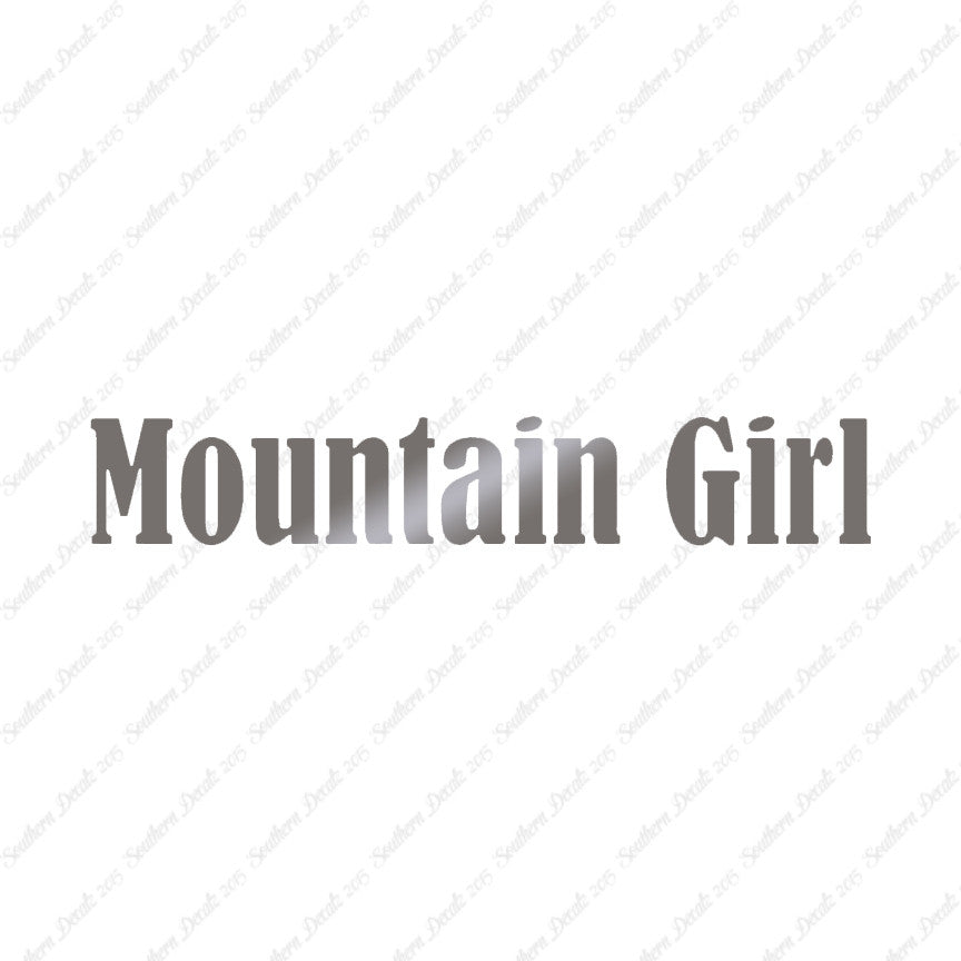 Mountain Girl