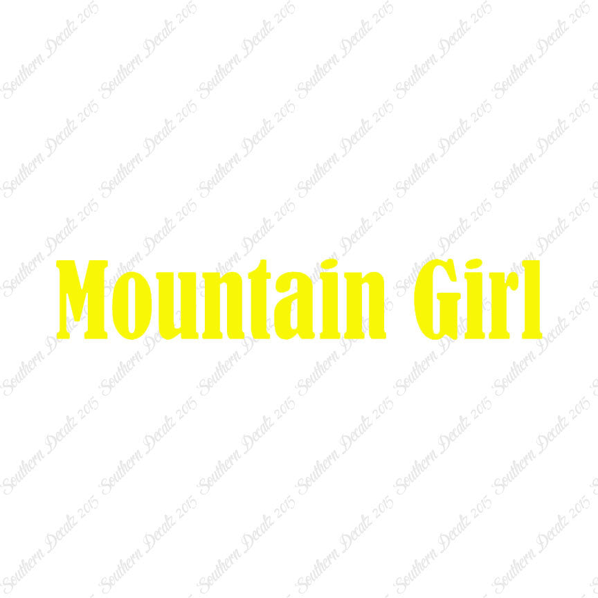 Mountain Girl