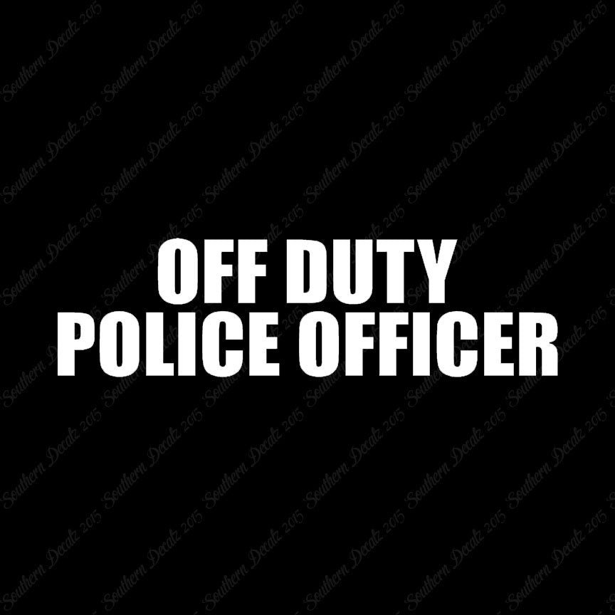 Off Duty Police Officer