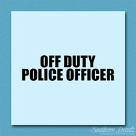 Off Duty Police Officer