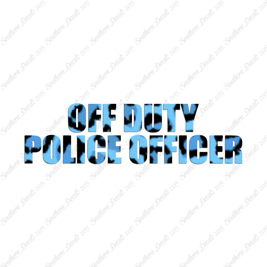 Off Duty Police Officer