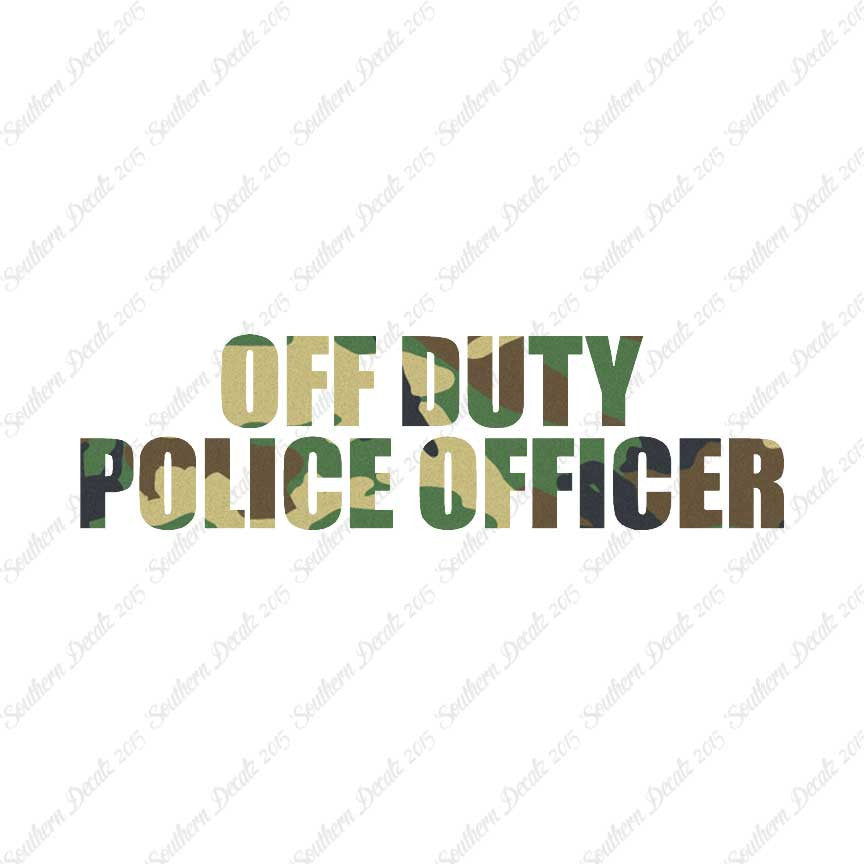 Off Duty Police Officer