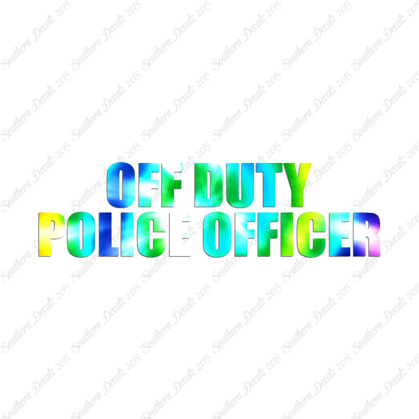 Off Duty Police Officer