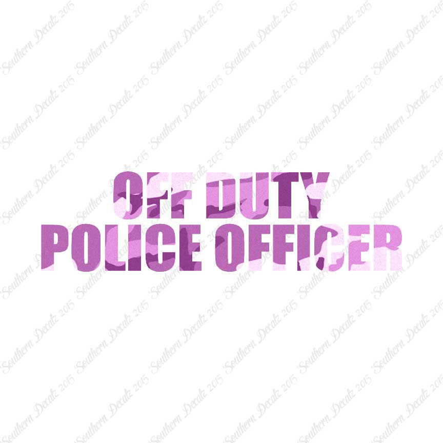 Off Duty Police Officer