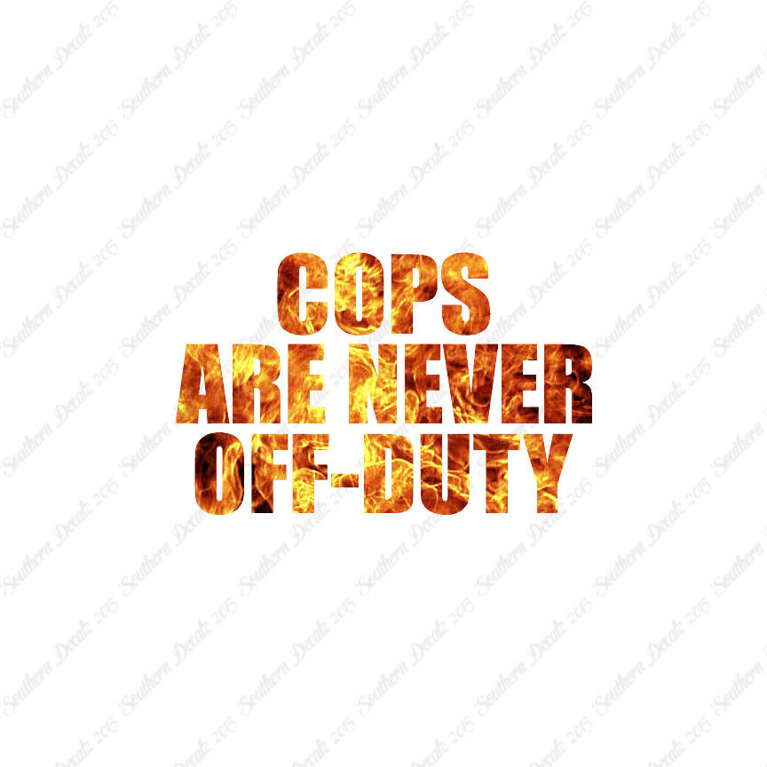 Cops Never Off Duty
