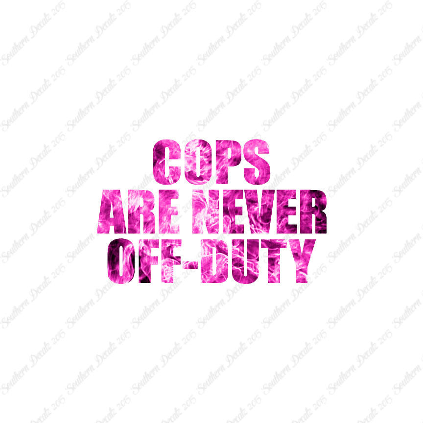 Cops Never Off Duty