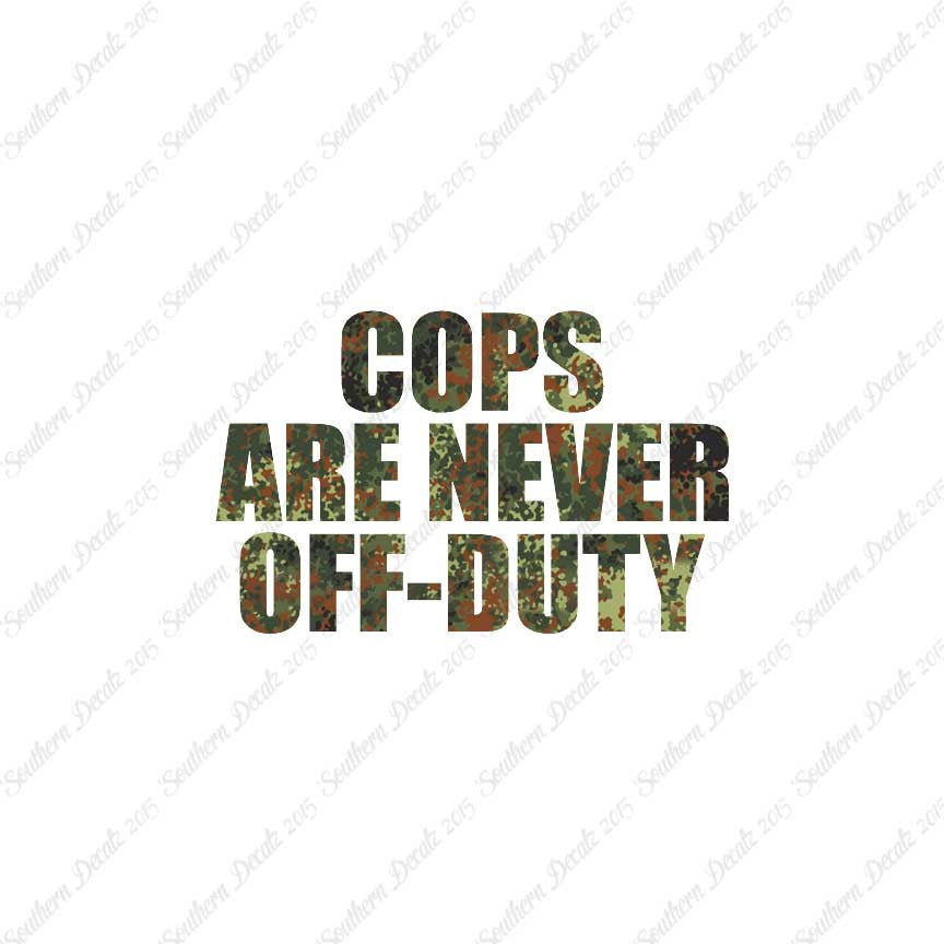 Cops Never Off Duty