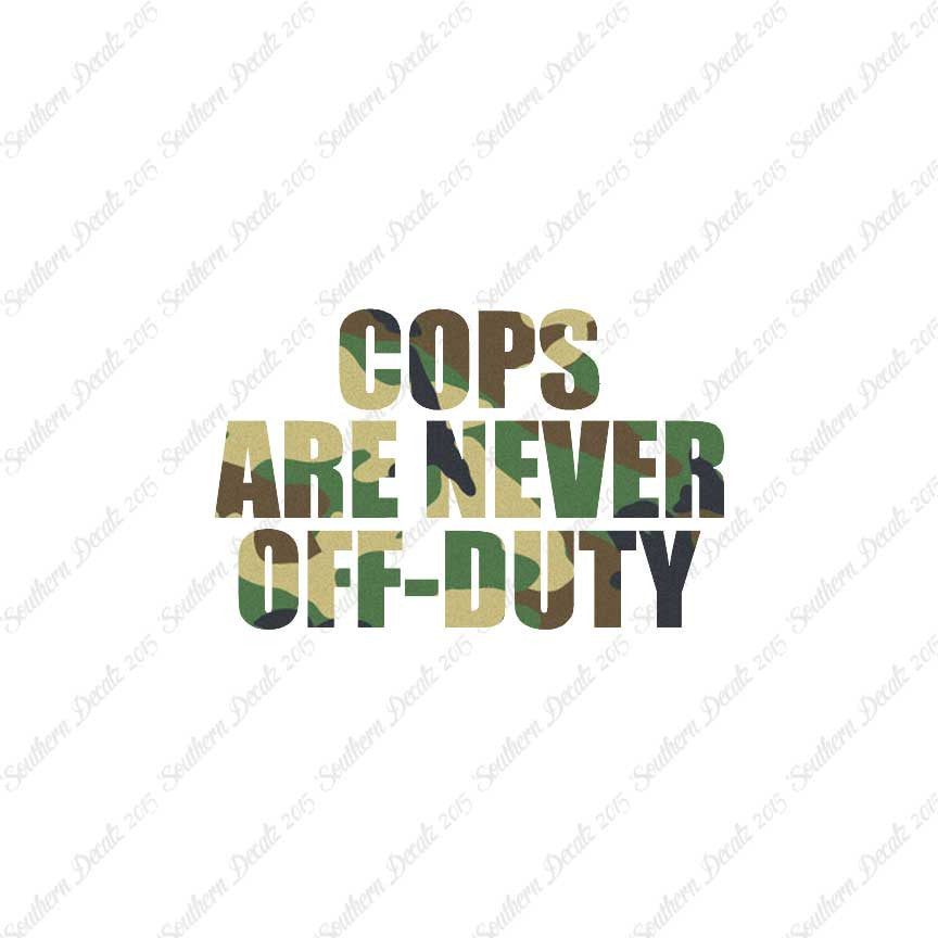 Cops Never Off Duty