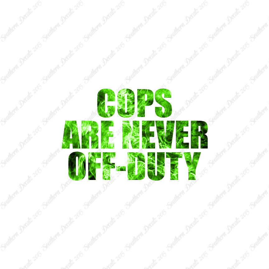 Cops Never Off Duty