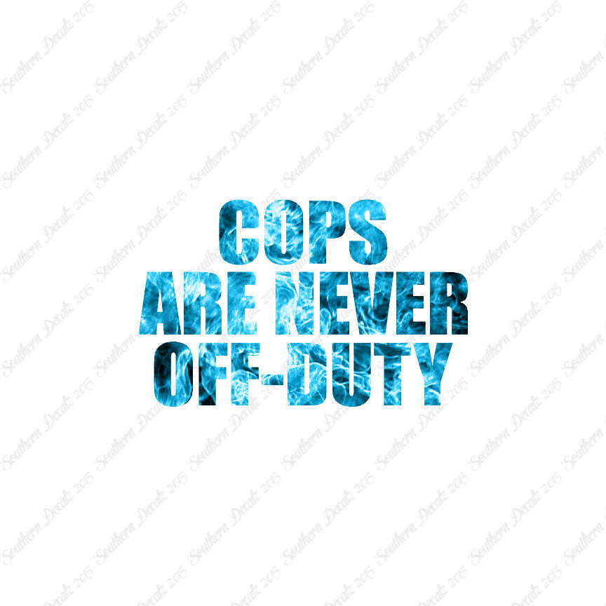 Cops Never Off Duty