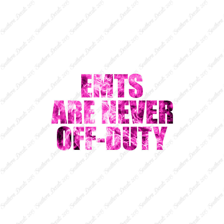 EMTs Never Off Duty
