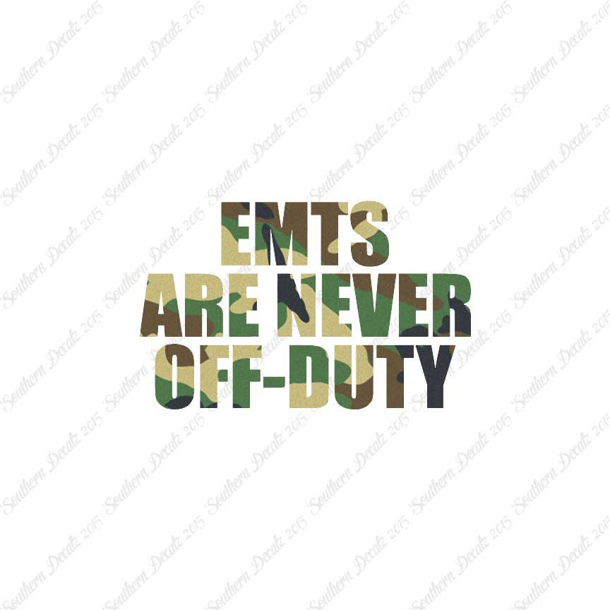EMTs Never Off Duty