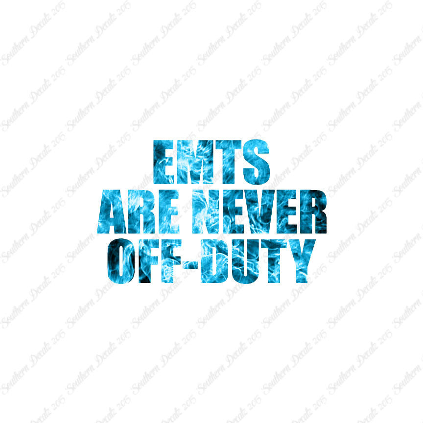 EMTs Never Off Duty