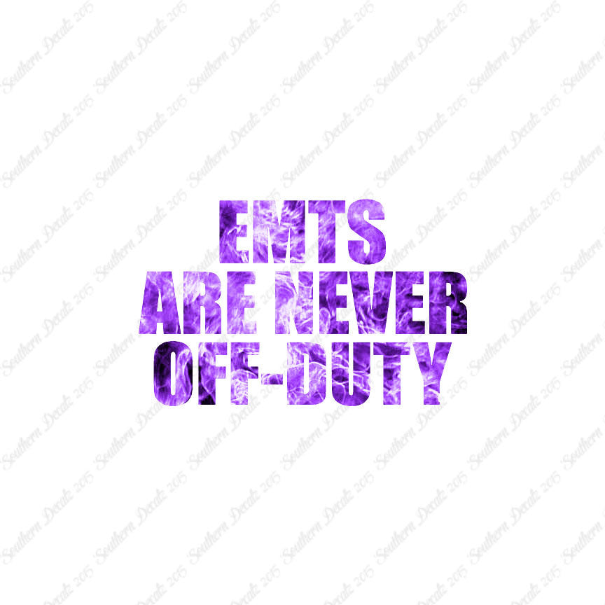 EMTs Never Off Duty