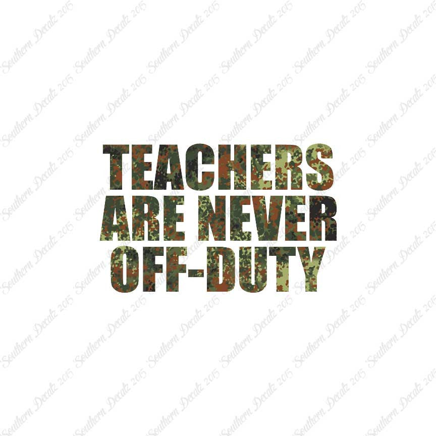 Teachers Never Off Duty