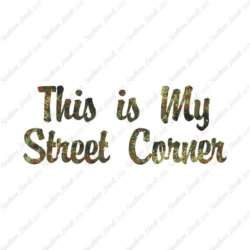 This Is My Street Corner