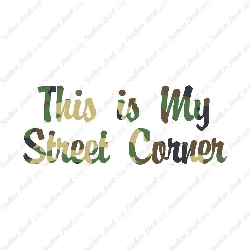 This Is My Street Corner