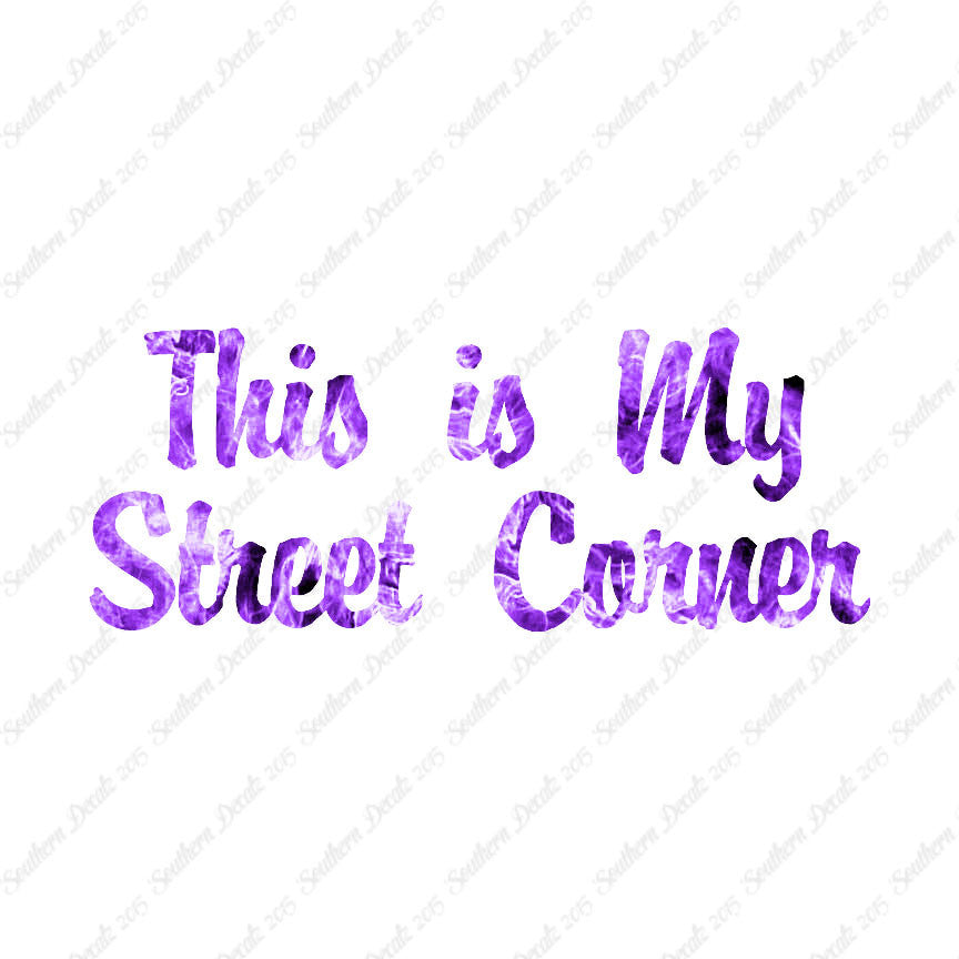 This Is My Street Corner
