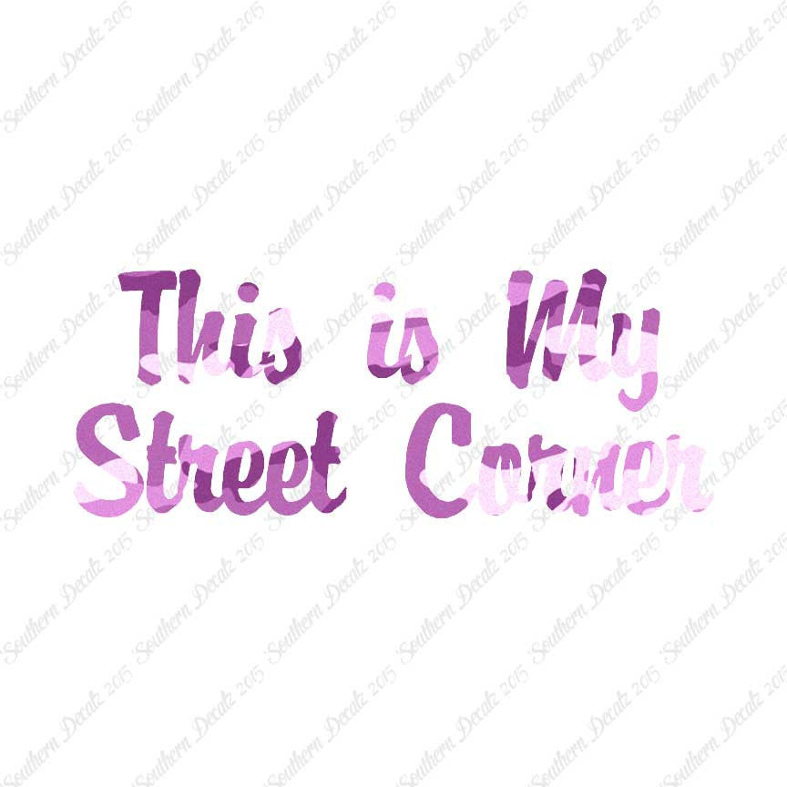 This Is My Street Corner