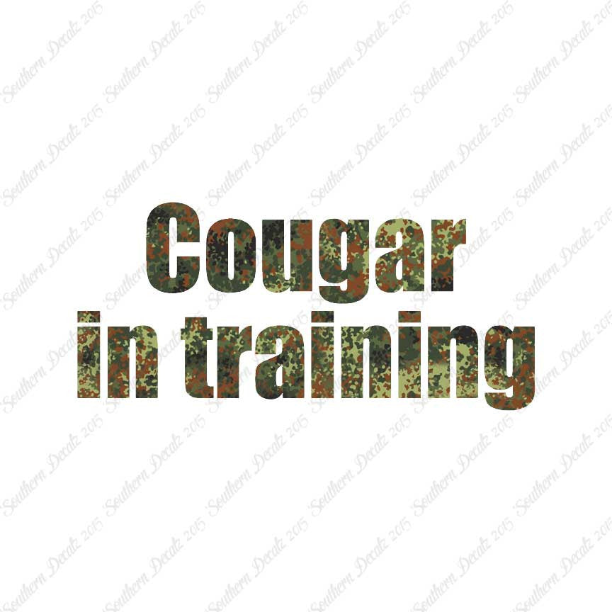 Cougar In Training