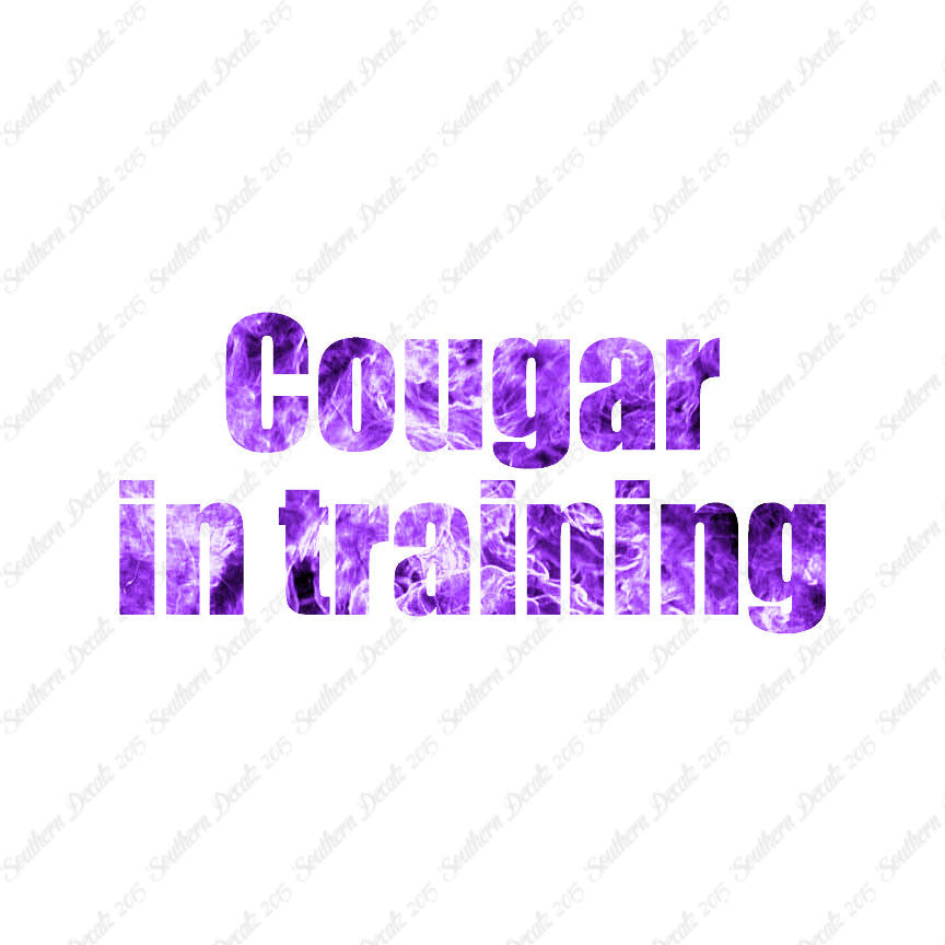 Cougar In Training