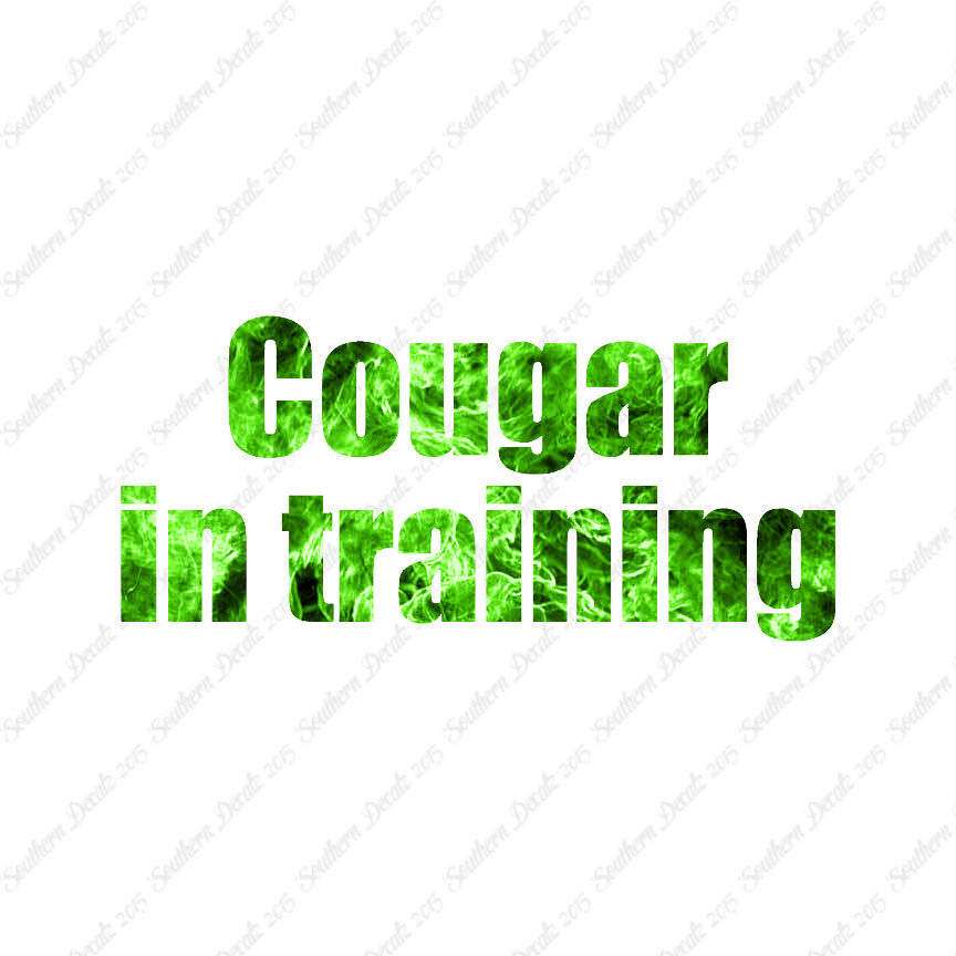 Cougar In Training