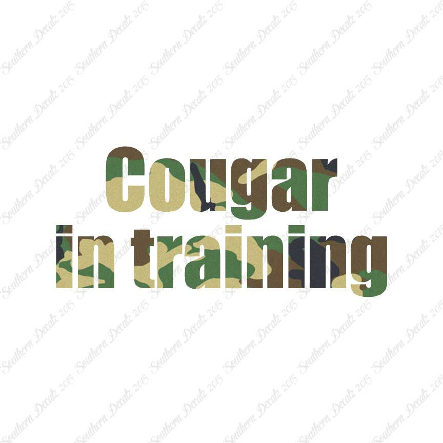 Cougar In Training