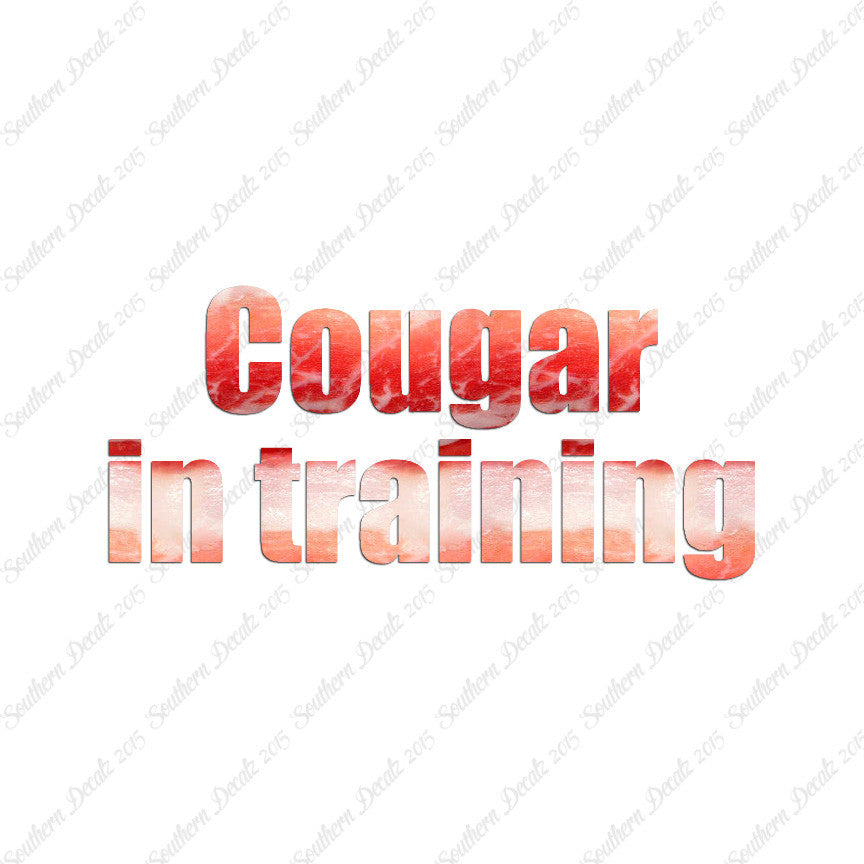 Cougar In Training