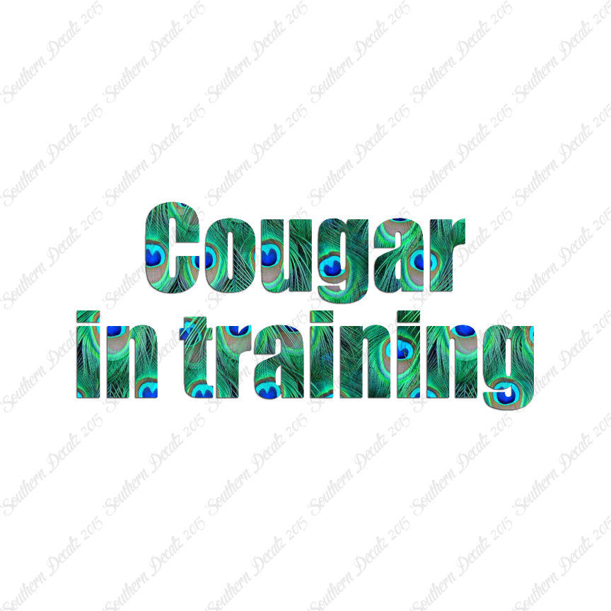 Cougar In Training