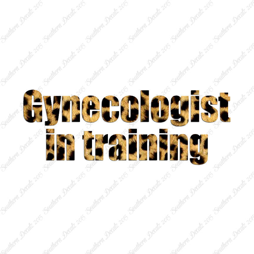 Gynecologist In Training