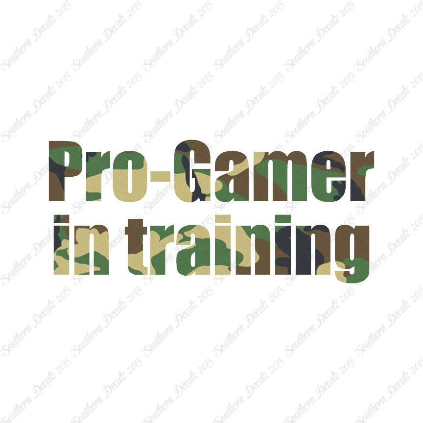 Pro Gamer In Training